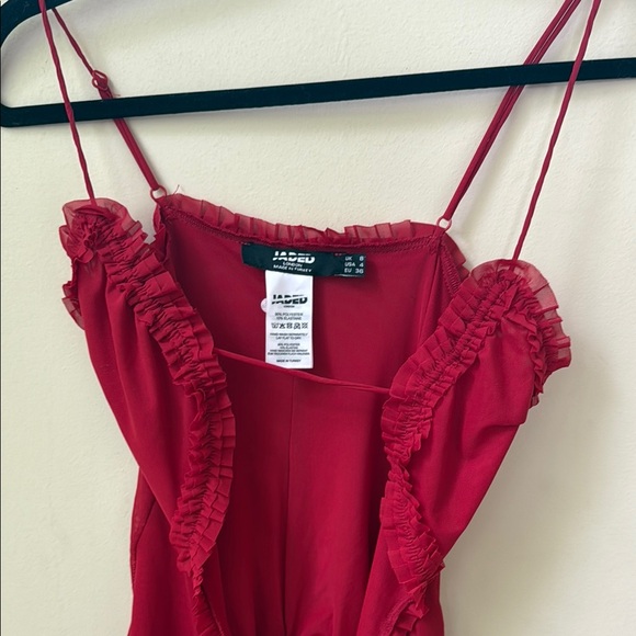 Asymmetrical Cutout Mini Dress - Picture 2 of 6